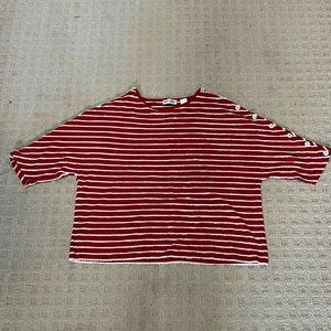 Drapers & Damon's Sail Away Stripe Boatneck - 1X
